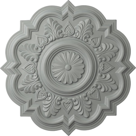 Deria Ceiling Medallion (Fits Canopies Up To 6), 20 1/4OD X 1 1/2P